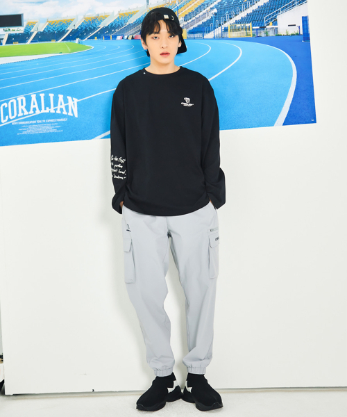 CORALIAN(コラリアン)の「ランオフストレッチアウトポケットジョガーパンツグレー(スウェットパンツ・メンズ・その他・L/XL/2XL/3XL/5XL/XS/S/M)」の4枚目の写真
