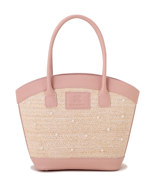JILL by JILL STUART(ジルバイジルスチュアート)の「パールトッピングバスケット(トートバッグ・レディース・ピンク/ホワイト/ブルー・FREE)」の9枚目の写真