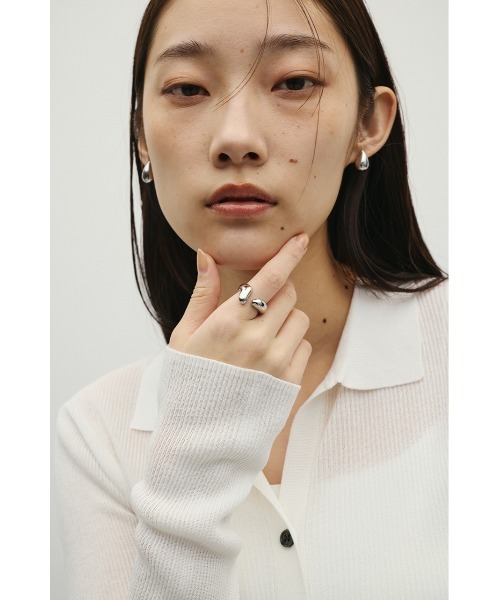 STYLEMIXER（スタイルミキサー）の「ニュアンスモチーフリング（リング・レディース・シルバー/ゴールド・FREE）」の3枚目の写真