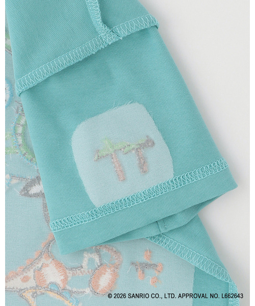 baby cheer（ベイビーチアー）の「【はぴだんぶい】恐竜Tシャツ（Tシャツ/カットソー・キッズ・ライトベージュ/ブルー・80ｃｍ/90cm/100cm/110cm/120cm）」の8枚目の写真