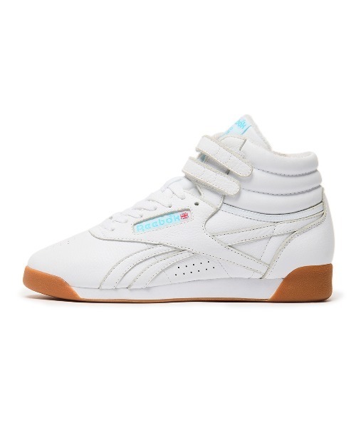 Reebok(リーボック)の「REEBOK F/S HI(リーボック フリースタイル ハイ)(スニーカー・レディース・ホワイト系・23cm/23.5cm/24cm/24.5cm/25cm)」の3枚目の写真