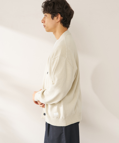 B.C STOCK(ベーセーストック)の「SCI-SCI オーバーカーディガン(カーディガン/ボレロ・メンズ・アイボリー・LARGE/MEDIUM)」の5枚目の写真