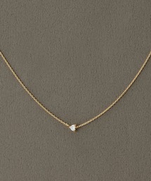 JUPITER(�W���s�^�[)�́yK18�z�n�[�g�V�F�C�v�_�C�������h�l�b�N���X<���悠��>/0.1ct/�S����35+3�p(�l�b�N���X)