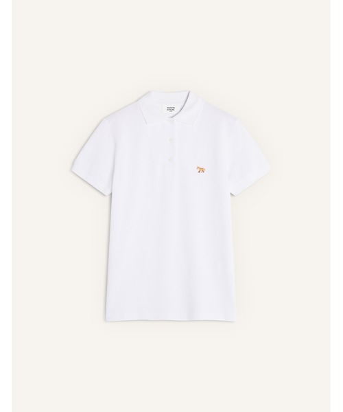 Maison Kitsune(メゾンキツネ)の「BABY FOX REGULAR POLO(ポロシャツ・レディース・ブラック/ホワイト・L/S/XS/M)」の3枚目の写真