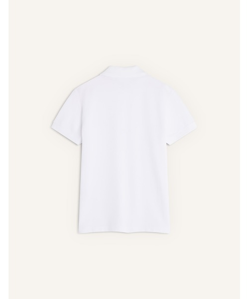 Maison Kitsune(メゾンキツネ)の「BABY FOX REGULAR POLO(ポロシャツ・レディース・ブラック/ホワイト・L/S/XS/M)」の4枚目の写真