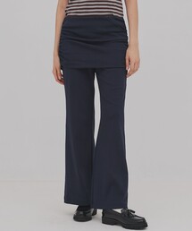 PUBLIC TOKYO | 【2026年春新作】ミニレイヤードフレアジャージーパンツ(その他パンツ)