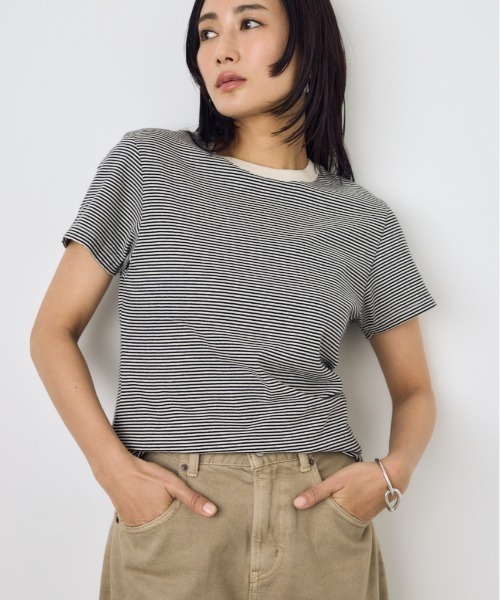 セール】ミニボーダーTシャツ（Tシャツ/カットソー）｜AZUL BY MOUSSY