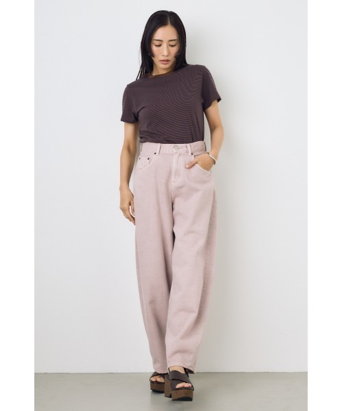 AZUL by moussy(アズールバイマウジー)の「ミニボーダーTシャツ(Tシャツ/カットソー・レディース・ホワイト系その他/ブラウン系その他/ブルー系その他3・SMALL/MEDIUM)」の17枚目の写真