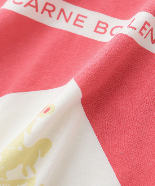 Carne Bollente(カルネボレンテ)の「Carne Bollente / カルネボレンテ Breakfast in Bed(Tシャツ/カットソー・レディース・アイボリー・SMALL/MEDIUM)」の9枚目の写真