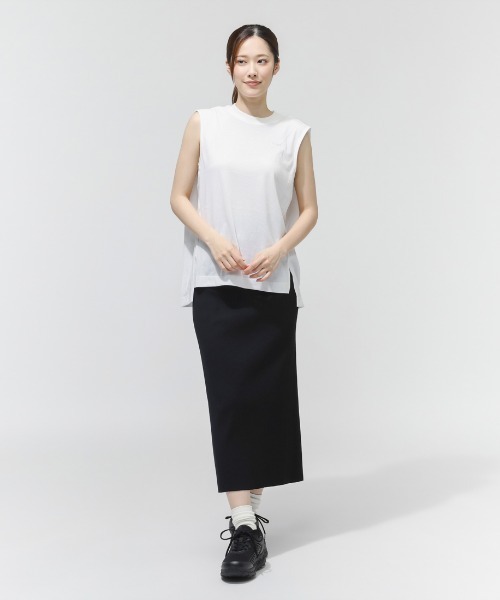 PUMA（プーマ）の「プーマ PUMA ESS ELEVATED MX SL Tシャツ（Tシャツ/カットソー・レディース・ホワイト/ブラック・M/L）」の5枚目の写真
