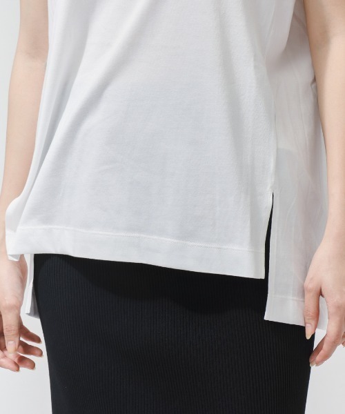 PUMA（プーマ）の「プーマ PUMA ESS ELEVATED MX SL Tシャツ（Tシャツ/カットソー・レディース・ホワイト/ブラック・M/L）」の8枚目の写真