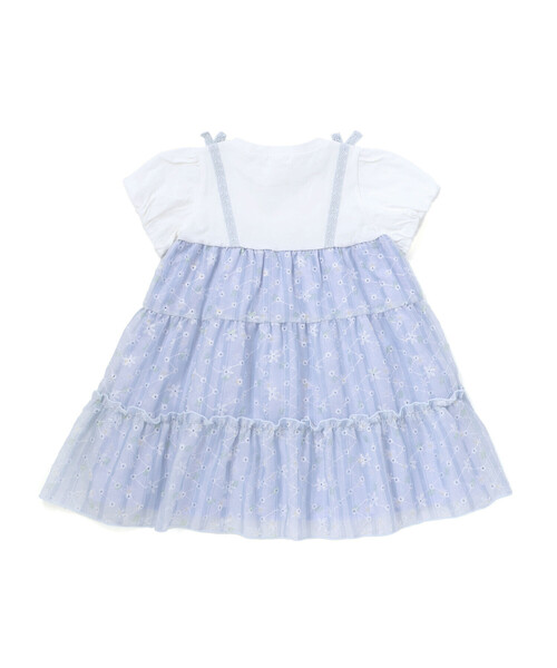 SLAP SLIP（スラップスリップ）の「【スラプリ】花柄シフォンレースリボンワンピース(80~130cm)（ワンピース・キッズ・ピンク系その他/ブルー系その他・90cm/80ｃｍ/130cm/110cm/100cm/120cm）」の12枚目の写真