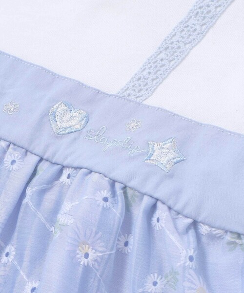 SLAP SLIP（スラップスリップ）の「【スラプリ】花柄シフォンレースリボンワンピース(80~130cm)（ワンピース・キッズ・ピンク系その他/ブルー系その他・90cm/80ｃｍ/130cm/110cm/100cm/120cm）」の17枚目の写真