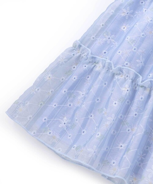 SLAP SLIP（スラップスリップ）の「【スラプリ】花柄シフォンレースリボンワンピース(80~130cm)（ワンピース・キッズ・ピンク系その他/ブルー系その他・90cm/80ｃｍ/130cm/110cm/100cm/120cm）」の18枚目の写真