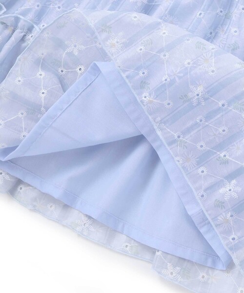 SLAP SLIP（スラップスリップ）の「【スラプリ】花柄シフォンレースリボンワンピース(80~130cm)（ワンピース・キッズ・ピンク系その他/ブルー系その他・90cm/80ｃｍ/130cm/110cm/100cm/120cm）」の19枚目の写真