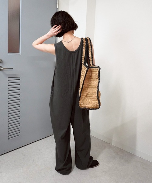 gossara(ゴサラ)の「【大容量BAGが登場!】ペーパーBIGトートBAG(トートバッグ・レディース・ベージュ・FREE)」の7枚目の写真