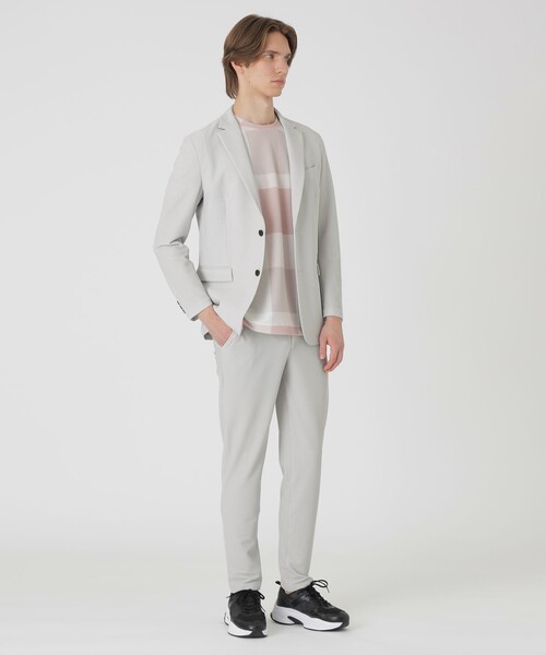 BLACK LABEL CRESTBRIDGE(ブラックレーベル・クレストブリッジ)の「【BLACK lab.】ブリーズメッシュトラウザーズ(その他パンツ・メンズ・ネイビー/ホワイト系その他/ブラック・L/XL/M/S)」の10枚目の写真