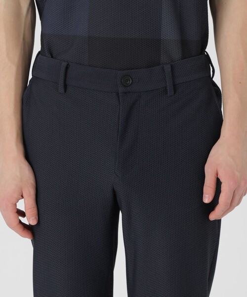BLACK LABEL CRESTBRIDGE(ブラックレーベル・クレストブリッジ)の「【BLACK lab.】ブリーズメッシュトラウザーズ(その他パンツ・メンズ・ネイビー/ホワイト系その他/ブラック・L/XL/M/S)」の5枚目の写真
