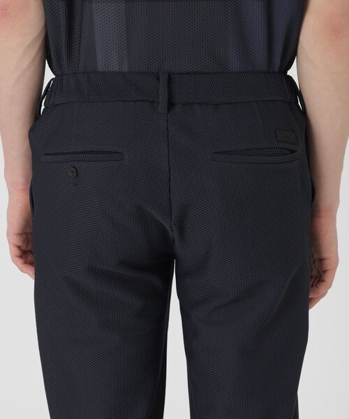BLACK LABEL CRESTBRIDGE(ブラックレーベル・クレストブリッジ)の「【BLACK lab.】ブリーズメッシュトラウザーズ(その他パンツ・メンズ・ネイビー/ホワイト系その他/ブラック・L/XL/M/S)」の6枚目の写真