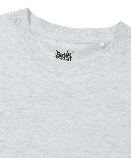BROWNBREATH（ブラウンブレス）の「DELIVERY TAG TEE - ASH（Tシャツ/カットソー・レディース・その他・SMALL/MEDIUM/LARGE/X-LARGE）」の3枚目の写真