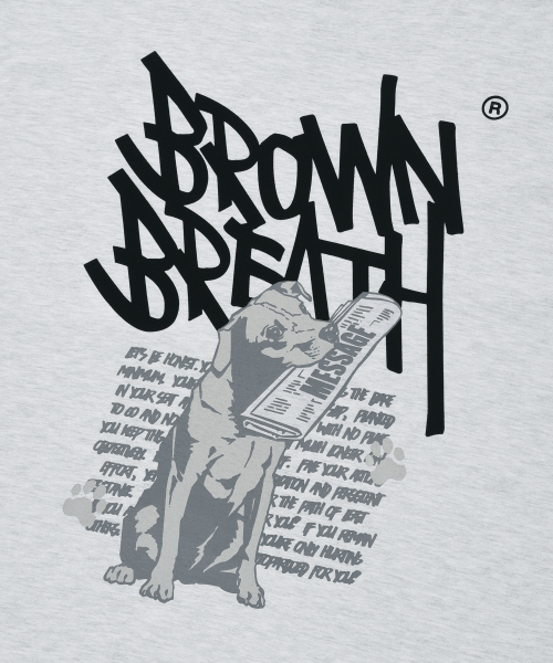 BROWNBREATH（ブラウンブレス）の「DELIVERY TAG TEE - ASH（Tシャツ/カットソー・レディース・その他・SMALL/MEDIUM/LARGE/X-LARGE）」の6枚目の写真