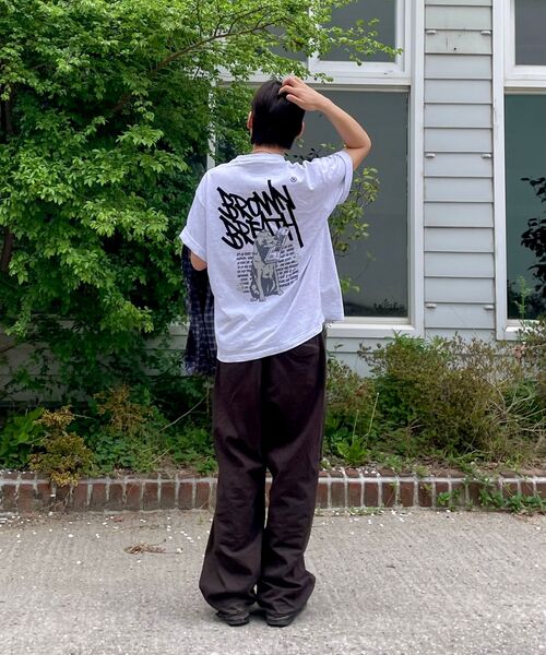 BROWNBREATH（ブラウンブレス）の「DELIVERY TAG TEE - ASH（Tシャツ/カットソー・レディース・その他・SMALL/MEDIUM/LARGE/X-LARGE）」の8枚目の写真