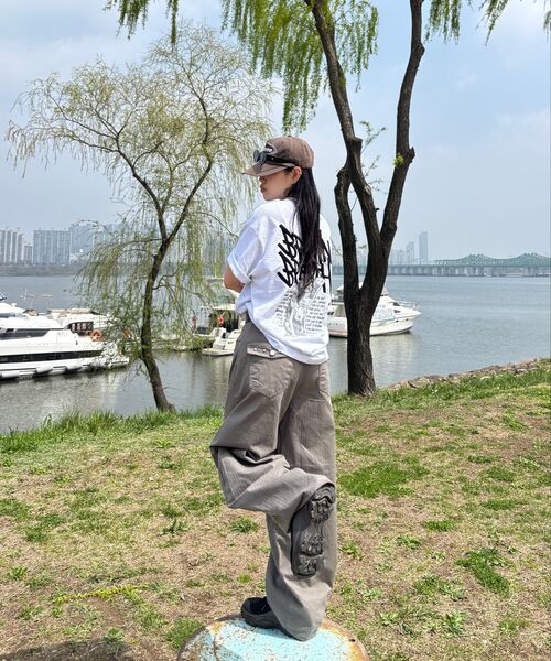 BROWNBREATH（ブラウンブレス）の「DELIVERY TAG TEE - ASH（Tシャツ/カットソー・レディース・その他・SMALL/MEDIUM/LARGE/X-LARGE）」の11枚目の写真