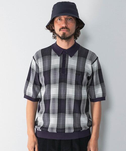 URBAN RESEARCH Sonny Label(アーバンリサーチサニーレーベル)の「OOPS チェックポロニット(ニット/セーター・メンズ・ブラウン系その他/ホワイト系その他・LARGE/X-LARGE/MEDIUM)」の11枚目の写真