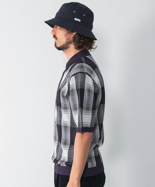 URBAN RESEARCH Sonny Label(アーバンリサーチサニーレーベル)の「OOPS チェックポロニット(ニット/セーター・メンズ・ブラウン系その他/ホワイト系その他・LARGE/X-LARGE/MEDIUM)」の12枚目の写真