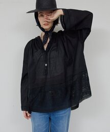 セール】【2026SS Debut】【Dhritië】【手洗い可】タックチュニック