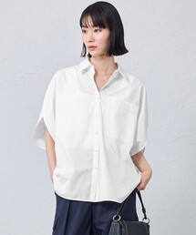 【はっ水・UV対策】ラウンドフォルムブラウス