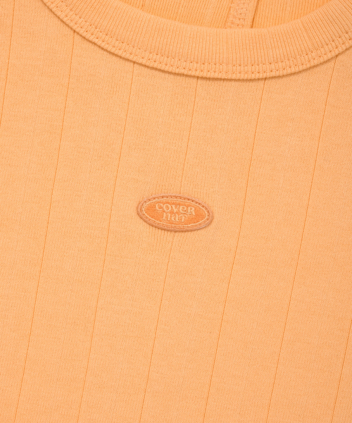 COVERNAT WOMAN(カバーナットウーマン)の「ウーマンクロップスリットTシャツサーモン(Tシャツ/カットソー・レディース・その他・WS/WM)」の4枚目の写真