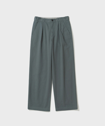 SHIRTER（シャーター）の「COTTON DRILL WIDE CHINO PANTS (SLATE BLUE)（その他パンツ）」