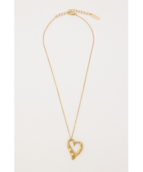 MOUSSY(マウジー)の「HEART MOTIF ネックレス(ネックレス・レディース・ゴールド/シルバー・FREE)」の1枚目の写真