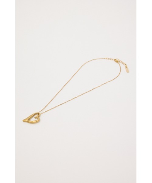 MOUSSY(マウジー)の「HEART MOTIF ネックレス(ネックレス・レディース・ゴールド/シルバー・FREE)」の3枚目の写真