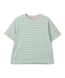Women's Cotton Jersey Short T-shirt Stripe