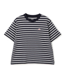 Women's Cotton Jersey Short T-shirt Stripe
