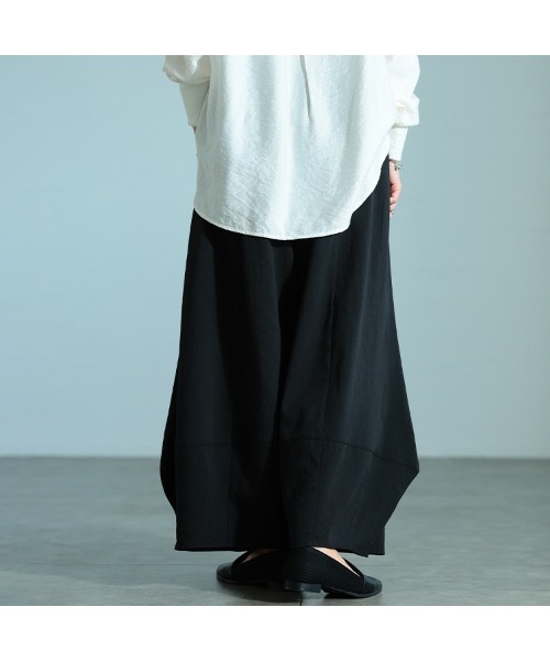 GOLDJAPAN(ゴールドジャパン)の「ビッグポケットバレルパンツ(その他パンツ・レディース・グレー/ブラック・4L~5L/LL~3L)」の16枚目の写真