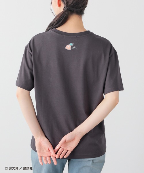 Honeys（ハニーズ）の「お文具といっしょ／Ｔシャツ（Tシャツ/カットソー・レディース・マスタード/レッド/ホワイト/スミクロ/ネイビー・L/LL/M/S）」の12枚目の写真