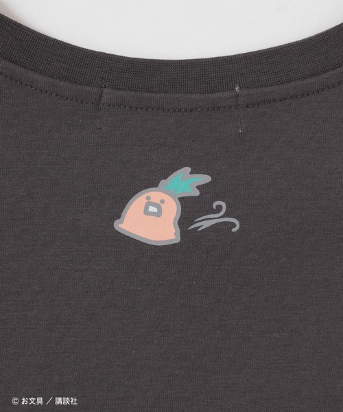 Honeys（ハニーズ）の「お文具といっしょ／Ｔシャツ（Tシャツ/カットソー・レディース・マスタード/レッド/ホワイト/スミクロ/ネイビー・L/LL/M/S）」の16枚目の写真