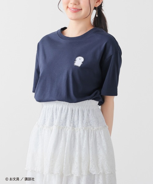 Honeys（ハニーズ）の「お文具といっしょ／Ｔシャツ（Tシャツ/カットソー・レディース・マスタード/レッド/ホワイト/スミクロ/ネイビー・L/LL/M/S）」の17枚目の写真