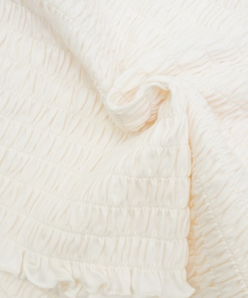 CLETTE(クレット)の「CLETTEオリジナルシャーリングタンクトップ(タンクトップ・レディース・アイボリー/ブラック・LL/4L/3L)」の15枚目の写真