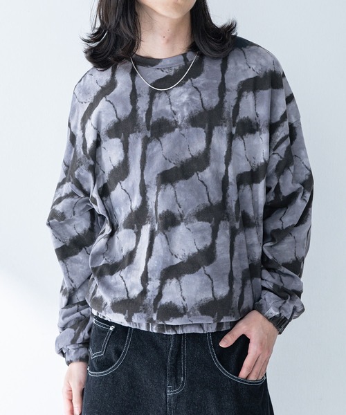 MDR(エムディアール)の「総柄バルーンプルオーバー(Tシャツ/カットソー・メンズ・グレー・FREE)」の21枚目の写真