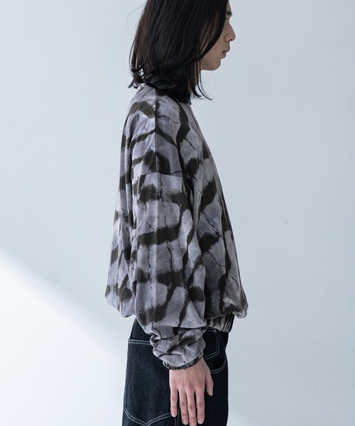 MDR(エムディアール)の「総柄バルーンプルオーバー(Tシャツ/カットソー・メンズ・グレー・FREE)」の20枚目の写真