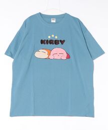 【 Kirby 】 星のカービー サガラ刺繍クルーTシャツ 26S5