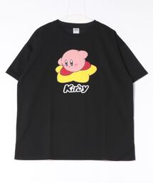 【 Kirby 】 星のカービー サガラ刺繍クルーＴシャツ 26S5