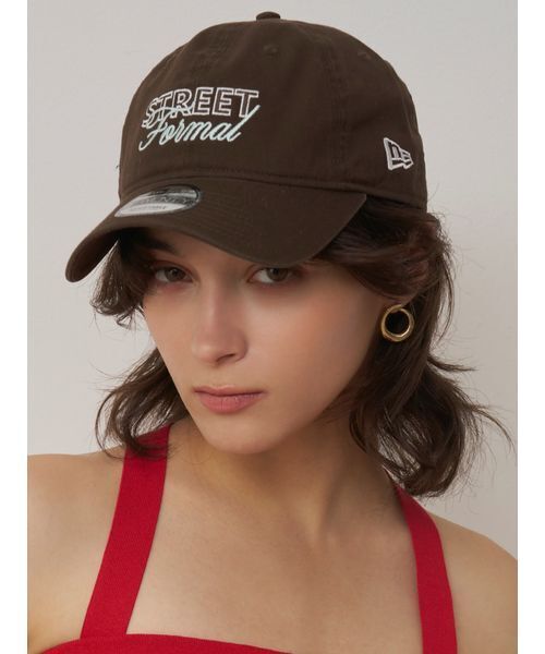 SNIDEL(スナイデル)の「【SNIDEL|NEW ERA】ダブルロゴCAP(キャップ・レディース・イエロー/ライトブルー/ブラック/ブラウン/ネイビー・F)」の7枚目の写真