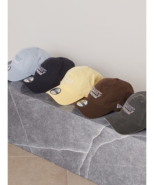 SNIDEL(スナイデル)の「【SNIDEL|NEW ERA】ダブルロゴCAP(キャップ・レディース・イエロー/ライトブルー/ブラック/ブラウン/ネイビー・F)」の11枚目の写真