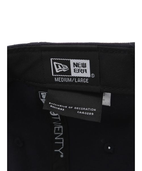 SNIDEL(スナイデル)の「【SNIDEL|NEW ERA】ダブルロゴCAP(キャップ・レディース・イエロー/ライトブルー/ブラック/ブラウン/ネイビー・F)」の20枚目の写真