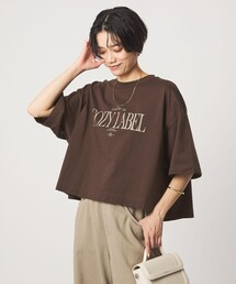 バック タック ロゴ Tシャツ